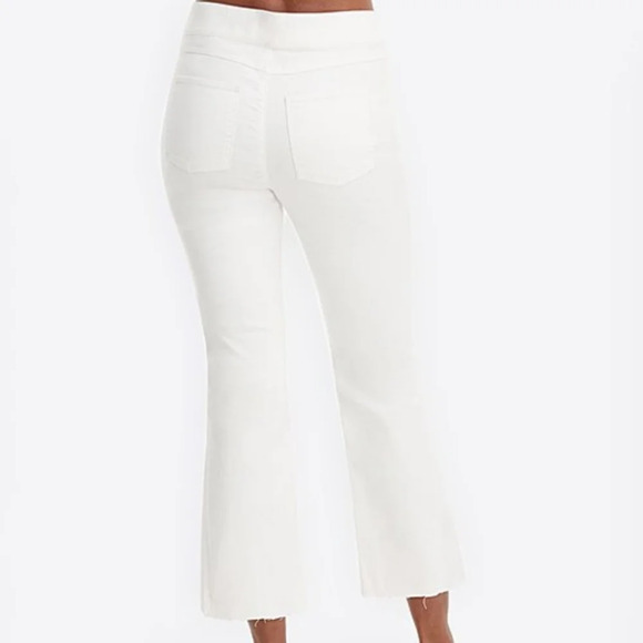 Spanx white chop flare jeans bnwt size XS - Picture 2 of 4